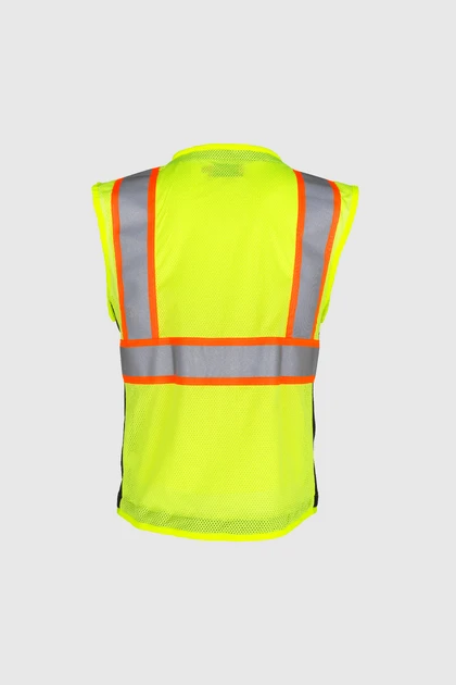 roughtek-chaleco-quark-unisex-amarillo-3 detalle 3