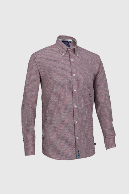 ekko-camisa-grana-caballero-negrorojo-2 detalle 2